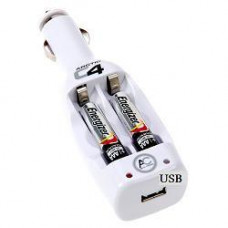 Araç Çakmak Pil Şarj Adaptör+Usb Port