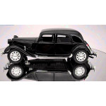 Burago 1938 Citroen 15 CV Klasik Diecast Araç 1/24 Siyah